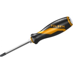 Изображение товара Отвертка крестовая TOLSEN "GRIPro", Phillips №2, 100 мм, силовая