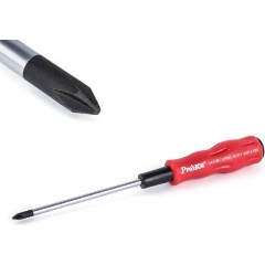 Изображение товара Отвертка Pro'sKit 89410B Pro-Soft, + #1x100мм, длина 210мм