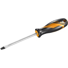 Изображение товара Отвертка шлицевая TOLSEN "GRIPro", Slotted 5,5 мм, 100 мм