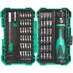 Изображение товара Отвертка Pro'sKit SD-9857M в наборе с насадками и адаптером-удлинителем