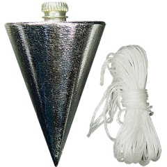 Изображение товара Отвес конусный, 100 г, шнур 5 м, MATRIX, 84831