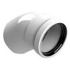 Изображение товара Отвод ROMMER RCA-0808-0000045 конденсационный угол 45гр. O80