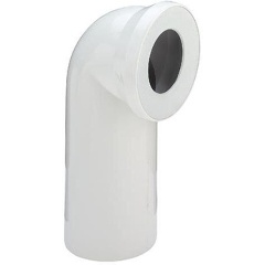 Изображение товара Отвод Viega 100551 90° белый пластиковый для унитаза и канализации