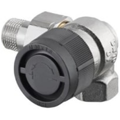 Изображение товара Вентиль Oventrop серия A, DN-10, 3/8", ВН, угловой трехосевой, никелированный, правое подключение (ст.арт. 1180493)