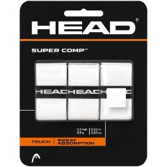 Изображение товара Овергрип HEAD Super Comp, 0.5 мм, 3 шт, белый
