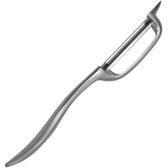 Изображение товара Овощечистка TalleR с продольным лезвием, 4 см, цинковый сплав, матовый (TR-65126)