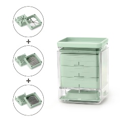 Изображение товара Овощерезка Brabantia "Tasty+" ручная, мятно-голубой (145421)