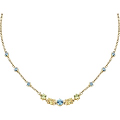 Изображение товара Женское ожерелье Morellato SAVY05 из коллекции Colori с кристаллами