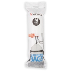 Изображение товара Пакет пластиковый BRABANTIA, M 60л 10шт (00024065)