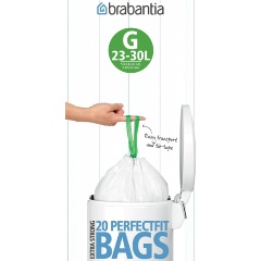 Изображение товара Пакет пластиковый Brabantia, G 23-30л, 20шт (246265)