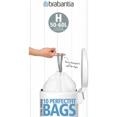Изображение товара Пакет пластиковый Brabantia, H 50-60л, 10шт (246784)
