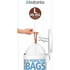 Изображение товара Пакет пластиковый Brabantia, L 40-45л, 10шт (371547)