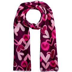 Изображение товара Женский демисезонный палантин Henry Backer HB1957-63 розовый