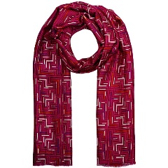 Изображение товара Палантин Henry Backer HB1962-63 женский бордовый