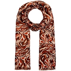 Изображение товара Женский демисезонный палантин Henry Backer HB1966-09 коричневый