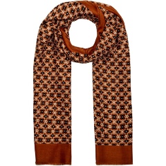 Изображение товара Женский палантин Henry Backer HB1974-09 из вискозы и хлопка 180х85 см