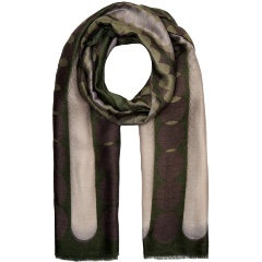 Изображение товара Женский палантин Henry Backer HB1982-65 из вискозы и хлопка 180х90 см