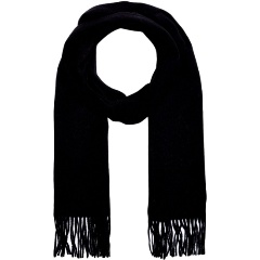 Изображение товара Женский теплый палантин Henry Backer HB1988-04 черный демисезонный