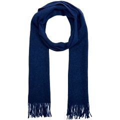 Изображение товара Женский палантин Henry Backer HB1988-60 из вискозы и шерсти синий