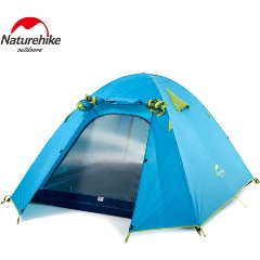 Изображение товара Палатка Naturehike P-Series 2-местная, алюминиевый каркас, голубая