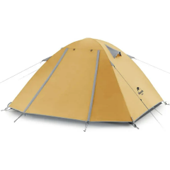 Изображение товара Палатка Naturehike P-Series 2-местная алюминиевый каркас желтая туристическая