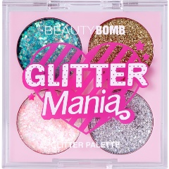 Изображение товара Палетка глиттеров Beauty Bomb Glitter Mania тон 01 яркие оттенки для макияжа
