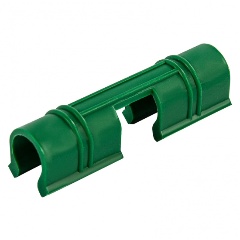 Изображение товара Универсальные зажимы для парника Palisad 12 мм зеленые 20 шт