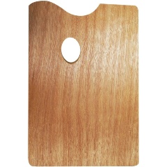 Изображение товара Палитра Малевичъ 20*30, прямоугольная, деревянная