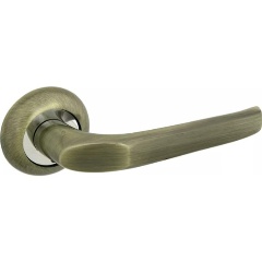 Изображение товара Дверная ручка Palladium A Segno AB алюминиевая бронза античная универсальная