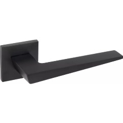 Изображение товара Дверная ручка Palladium Z 222 BB с квадратной розеткой черная