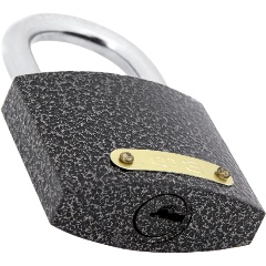 Изображение товара Навесной замок PALLADIUM 303F-50 чугунная коробка и стальная дужка