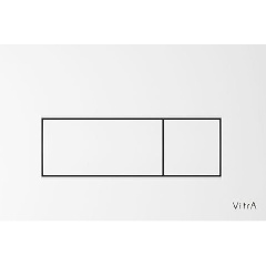 Изображение товара Панель смыва VITRA 740-2300 Root Square, белая
