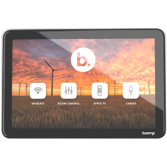 Изображение товара Панель управления BIAMP Apprimo Touch 8i с сенсорным дисплеем PoE и датчиками PIR