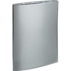 Изображение товара Папка файловая 40 файлов Attache Metallics А4, 800мкм, этикетка, серый