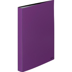 Изображение товара Папка файловая Комус 40 сиреневая, с карманом для CD/визитки