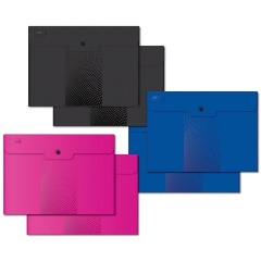 Изображение товара Папка-конверт Attache Digital А4 180мкм ассорти 6 шт материалы экологичные