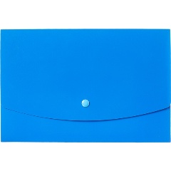 Изображение товара Папка-конверт на кнопке Attache А5 на кнопке, синяя