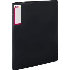 Изображение товара Папка на 4 кольцах ATTACHE А3 черная пластиковая вертикальная