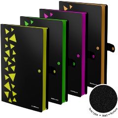 Изображение товара Папка-органайзер на кнопке 4 отделения, ERICH KRAUSE "Matt Accent", 600 мкм, до 150 л, А4, ассорти, 61210