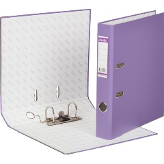 Изображение товара Папка-регистратор BANTEX ECONOMY PLUS,1447,50 мм,фиол,ПБП1,карм.кор.,мет.уг