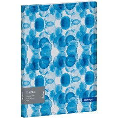 Изображение товара Папка Berlingo с 20 вкладышами "Bubbles", 17мм, 600мкм, черная, с внутр. карманом, с рисунком