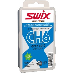 Изображение товара Парафин SWIX CH6X Blue -5°… -10°С, 60 г