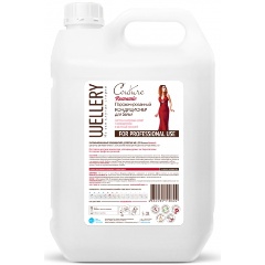 Изображение товара Кондиционер-ополаскиватель для белья WELLERY COUTURE Romantic парфюмированный, с цветочным ароматом ириса и гиацинта, 5 л