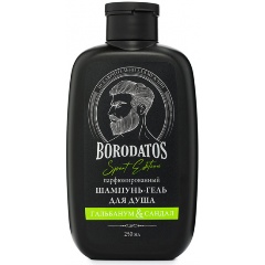 Изображение товара Парфюмированный шампунь-гель для душа Borodatos Гальбанум & Сандал, 250 мл