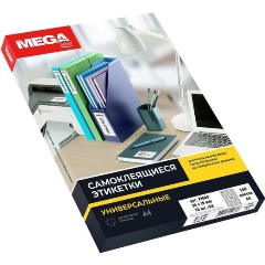 Изображение товара Этикетки Promega 73649 A4 16.9x38мм 85шт белые самоклеящиеся