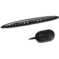 Изображение товара Парковочный радар Parkmaster 21U-4-A Black светодиодный дисплей 4 датчика