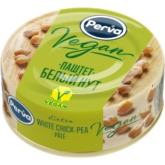 Изображение товара Паштет PERVA Vegan с белым нутом 100 г