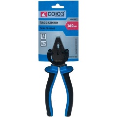 Изображение товара Пассатижи СОЮЗ 1200101С, 160 мм