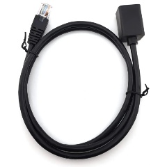 Изображение товара Патч-корд Buro BU-C5EXTND-2M-B UTP cat.5E 2м черный для Ethernet