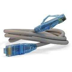 Изображение товара Патч-корд Hyperline Cat 6 U/UTP LSZH 5м серый